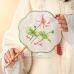 Quạt Hoa Mỹ Nhân Hình Hoa Lệ Chi