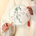 Quạt Hoa Mỹ Nhân Hình Hoa Lệ Chi