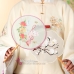 Quạt Hoa Mỹ Nhân Hình Hoa Lệ Chi