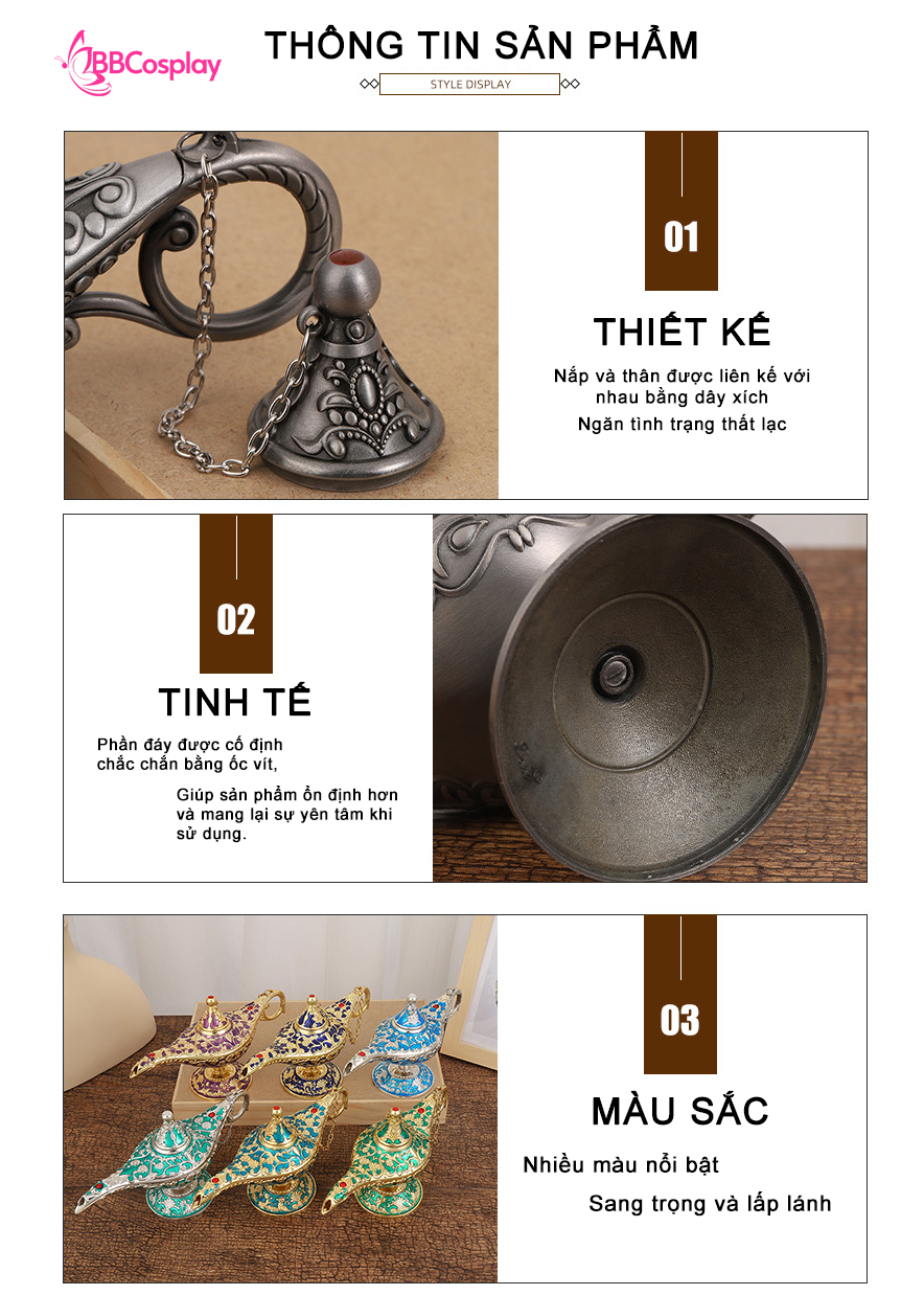 Đèn Thần Aladin Cổ Điển