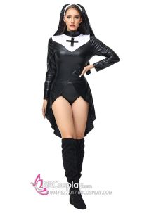 Đồ Valak Ma Sơ Sexy Vải Da