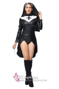 Đồ Valak Ma Sơ Sexy Vải Da