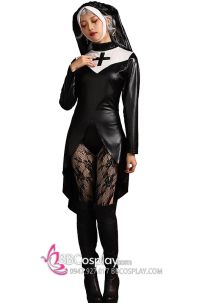 Đồ Valak Ma Sơ Sexy Vải Da