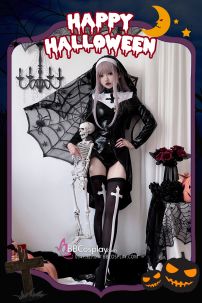 Đồ Valak Ma Sơ Sexy Vải Da