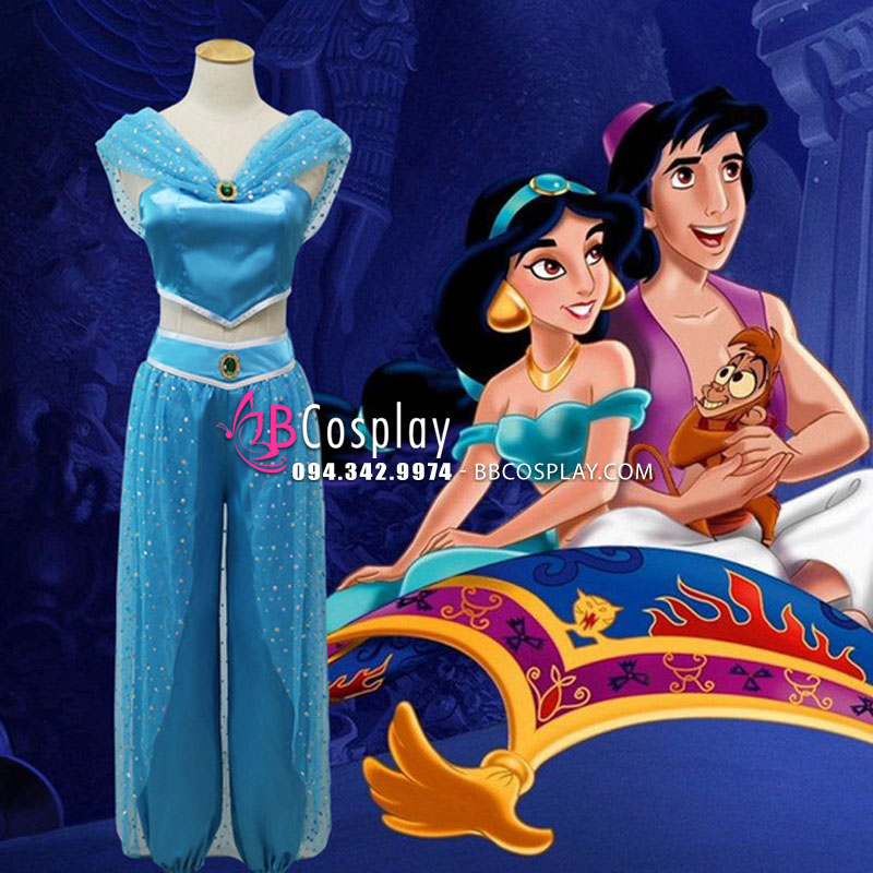 Đồ Jasmine Aladdin Phiên Bản Hoạt Hình