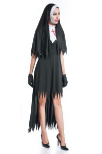 Đầm Valak The Nun Gothic Halloween Costume