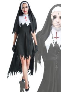 Đầm Valak The Nun Gothic Halloween Costume