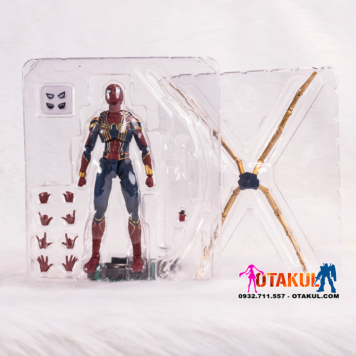Mô hình Action Figure Iron Spider  Amazing Yamaguchi Revoltech  Taki Shop