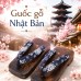Guốc Gỗ Nhật Nam Nữ Các Loại Đế Thấp