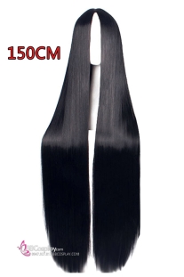 Tóc Đen 2 Mái Dài 150Cm