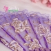 Quạt Ren Vải Tím
