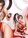 Đồ Cosplay Mai Shiranui Sexy Hở Lưng The King Of Fighter
