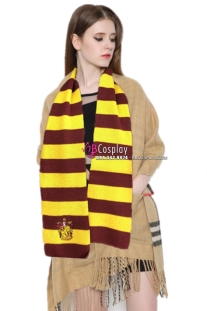 Khăn Choàng Cổ Harry Potter Nhà Godric Gryffindor - Loại Nhắn 160Cm X 18Cm