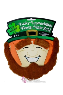 Bộ Râu Quai Nón Màu Nâu Kiểu Yêu Tinh