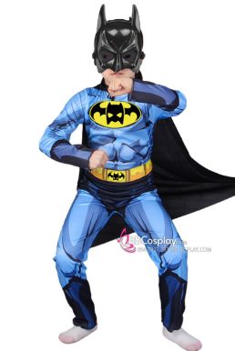 Trang Phục Batman Độn Cơ Bắp Cho Bé