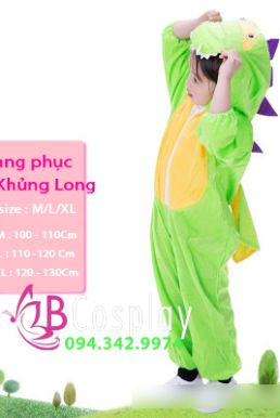 Đồ Thú Liền Thân Con Khủng Long (Em Bé)