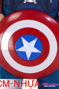 Khiên American Captain Bằng Nhựa 45Cm