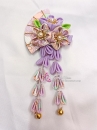 Kanzashi Nhật Bản Hoa Tím