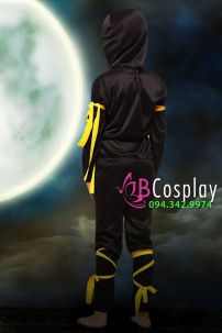 Đồ Ninja Đen Vàng Trẻ Em