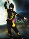Trang Phục Ninja Đen Vàng Trẻ Em