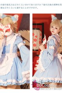 Đồ Waloli Xanh Dương Kitsune