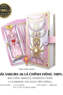 Bộ Bài Sakura Chính Hãng Donald - Chất Lượng Cao Cardcaptor Sakura