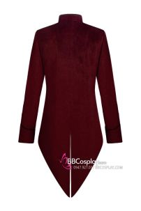 Vest Đuôi Tôm Dạ Hội Medieval Vintage Đỏ Nhung