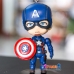 Móc Khóa Mô Hình Chibi Captain America