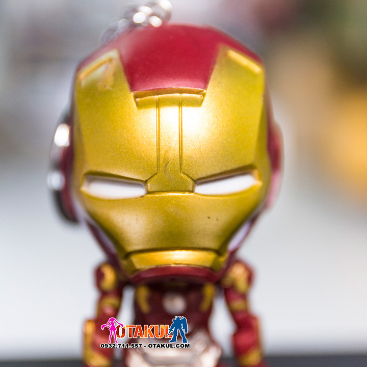 Mô Hình Iron Man Chibi Phiên bản giáp đỏ