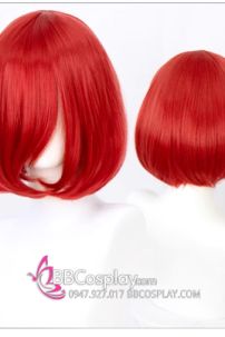 Tóc Đỏ Ngắn Mái Xéo