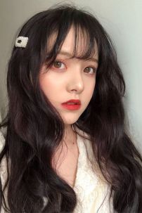 Tóc Nâu Đen Xoăn