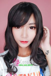 Tóc Nâu Đen Xoăn