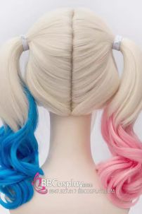 Tóc Giả Harley Quinn Suicide Squad Loại Dày Đẹp