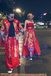 Bộ Hỉ Phục Nam Nữ (Trang Phục Cưới Trung Hoa Hiện Đại)