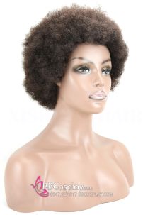 Tóc Giả Châu Phi Xoăn Xù Nâu
