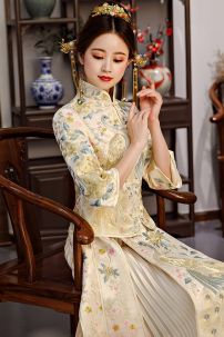 Hỉ Phục Nữ Vàng Kim