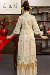 Hỉ Phục Nữ Vàng Kim