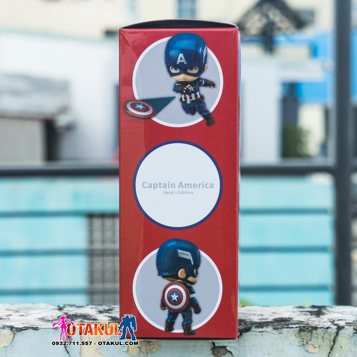 Mô Hình Nendoroid 618 - Captain America