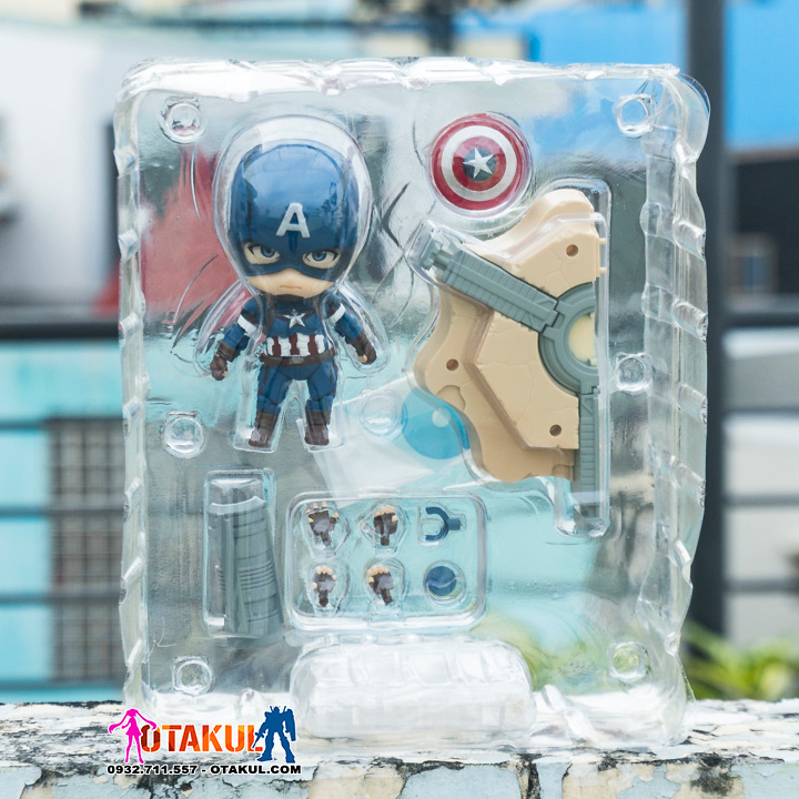 Mô Hình Nendoroid 618 - Captain America