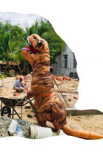 Mascot Khủng Long Bạo Chúa Bơm Hơi