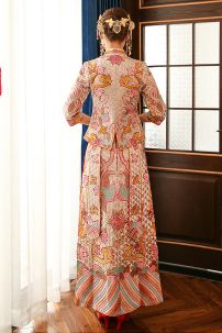 Hỉ Phục Nữ Thêu Rồng Phụng