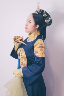 Đồ Hiếu Hiền Hoàng Hậu - Màu Xanh