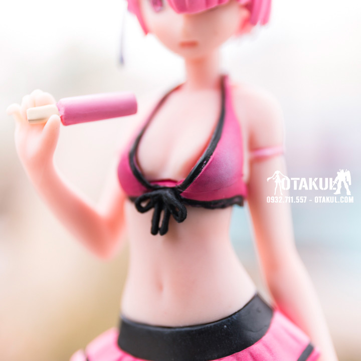 Mô Hình Figure Ram: Swimsuit Ver - Re:Zero (1/12)
