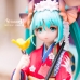 Mô Hình Figure Hatsune Miku Yukata Hanairogoromo (1/8)