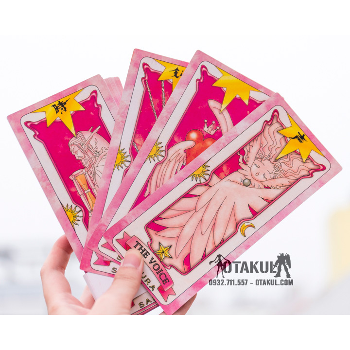 Hộp Bài The Sakura 55 Lá - Cardcaptor Sakura