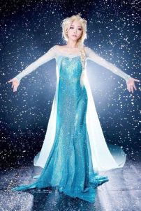 Đồ Nữ Hoàng Băng Giá Elsa - Dáng Đuôi Cá