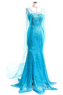 Đồ Nữ Hoàng Băng Giá Elsa - Dáng Đuôi Cá