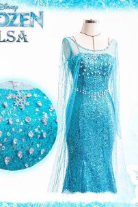 Đồ Nữ Hoàng Băng Giá Elsa - Dáng Đuôi Cá