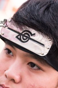 Bộ 3 Món Băng Trán Phản Làng Lá - Nhẫn Itachi - Dây Chuyền Logo Akatsuki