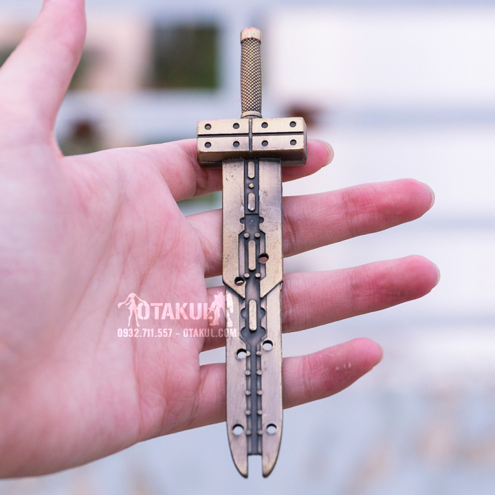 Bộ Kiếm Buster Sword 7 Kiếm - Final Fantasy VII - Vàng